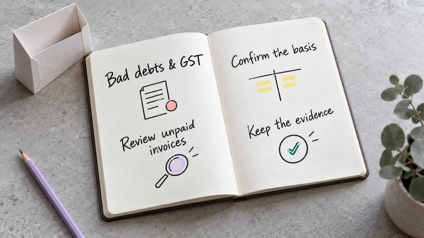 Bad Debts and GST: Handling Unpaid Invoices in Australia