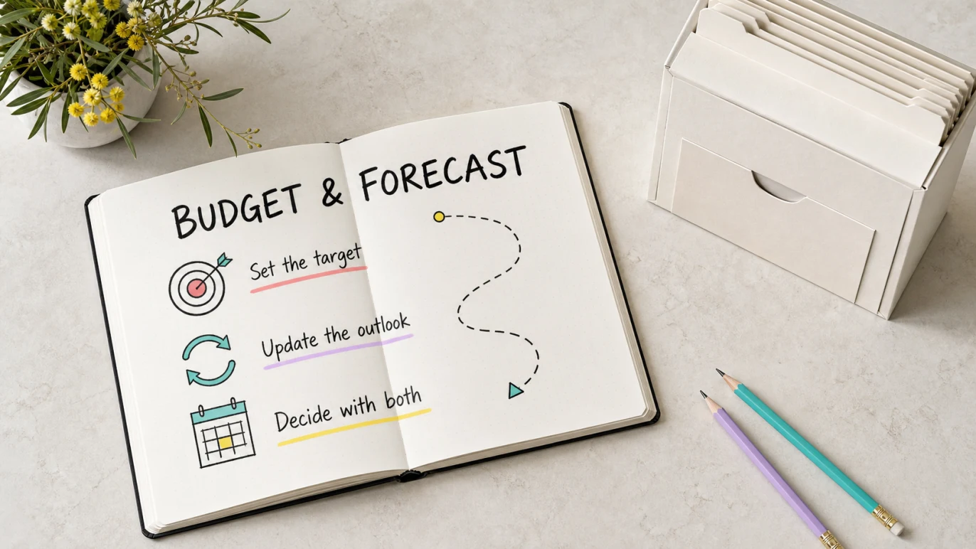 Budget vs Forecast: How Small Businesses Use Both