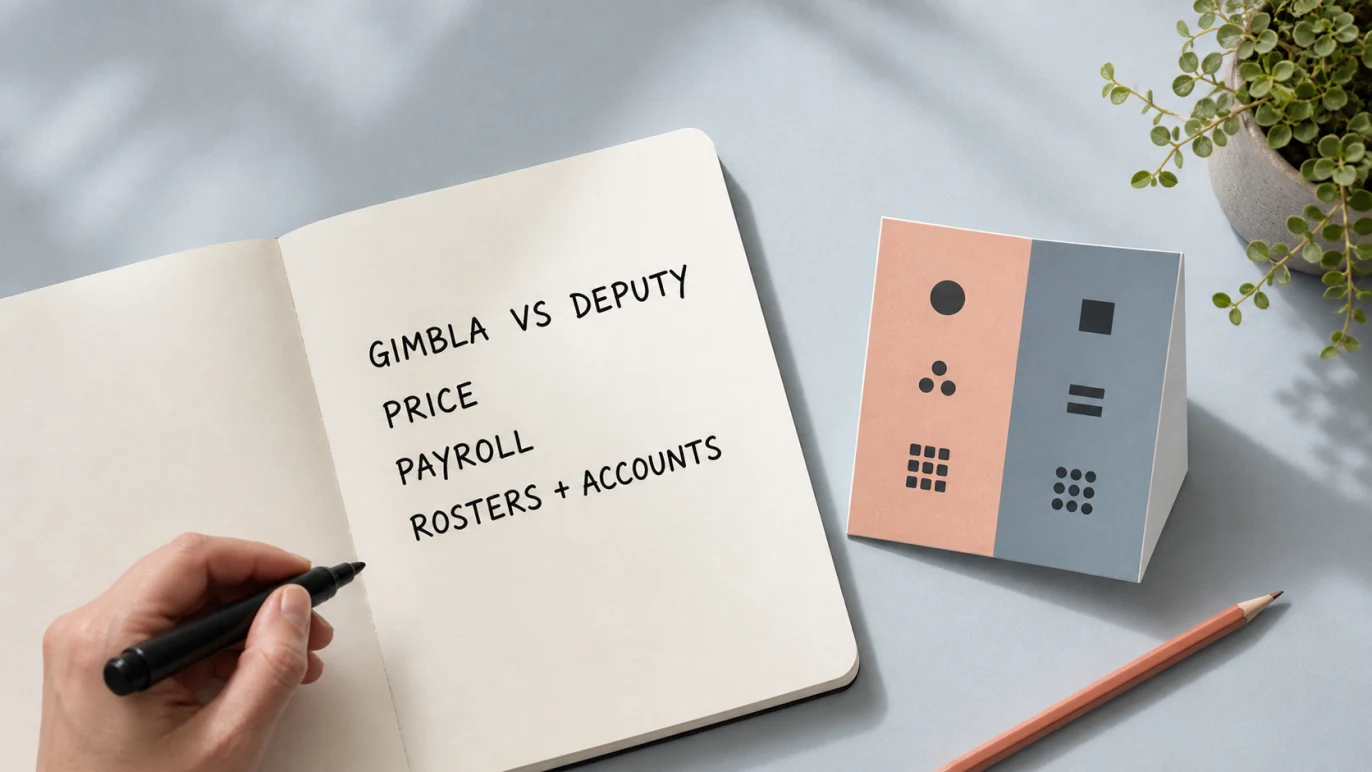 Gimbla vs Deputy: Price, Payroll and Rostering Compared