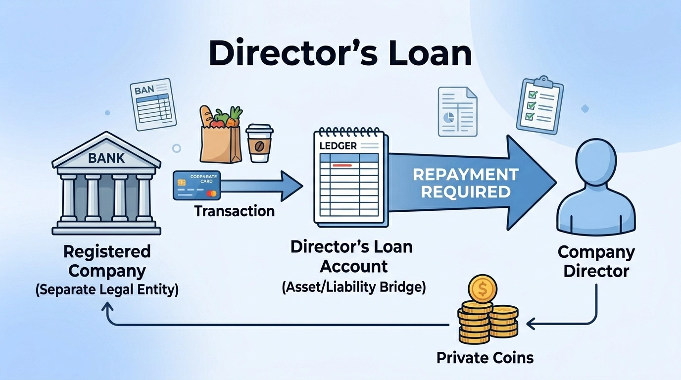 Recording Personal Expenses for a Company