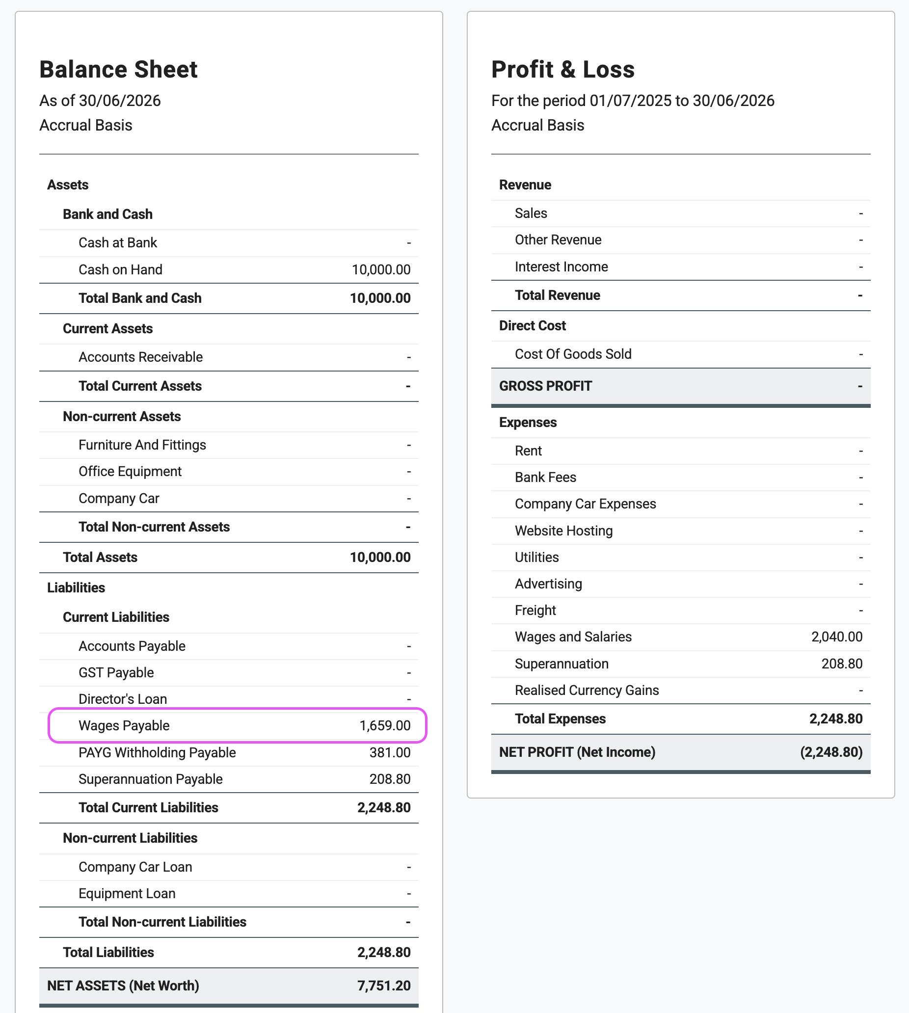 Gimbla Understanding Clearing Accounts