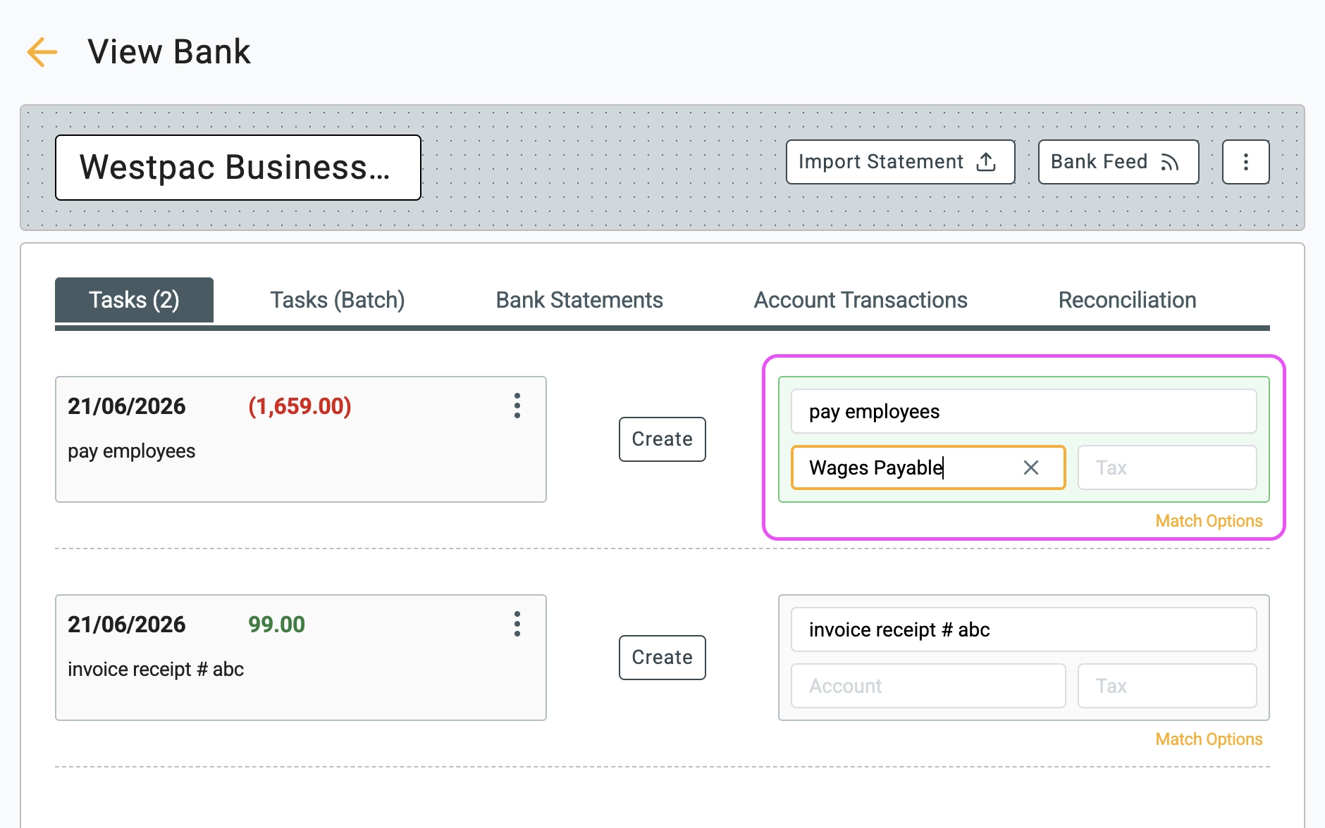 Gimbla Understanding Clearing Accounts