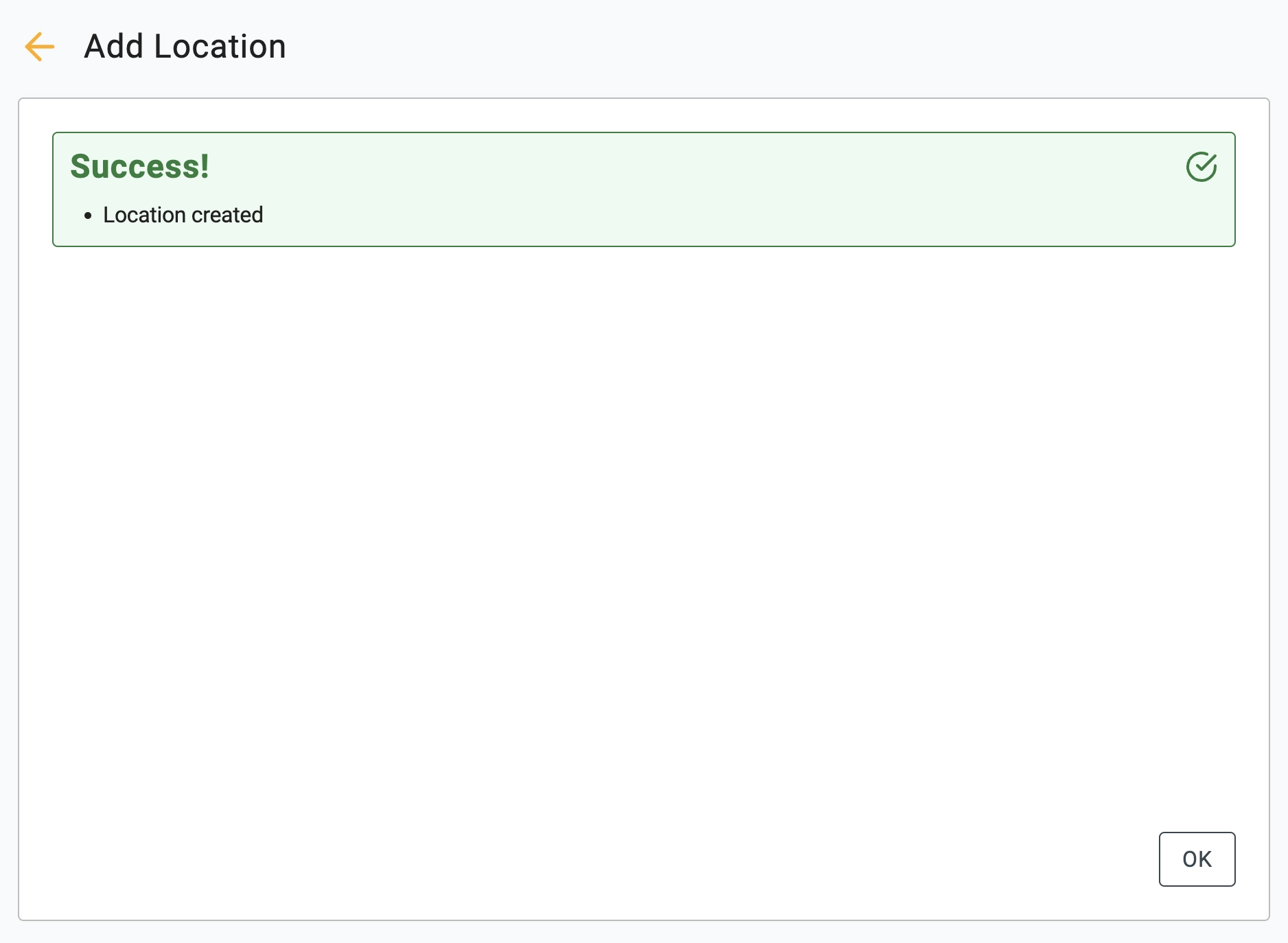 Create a location