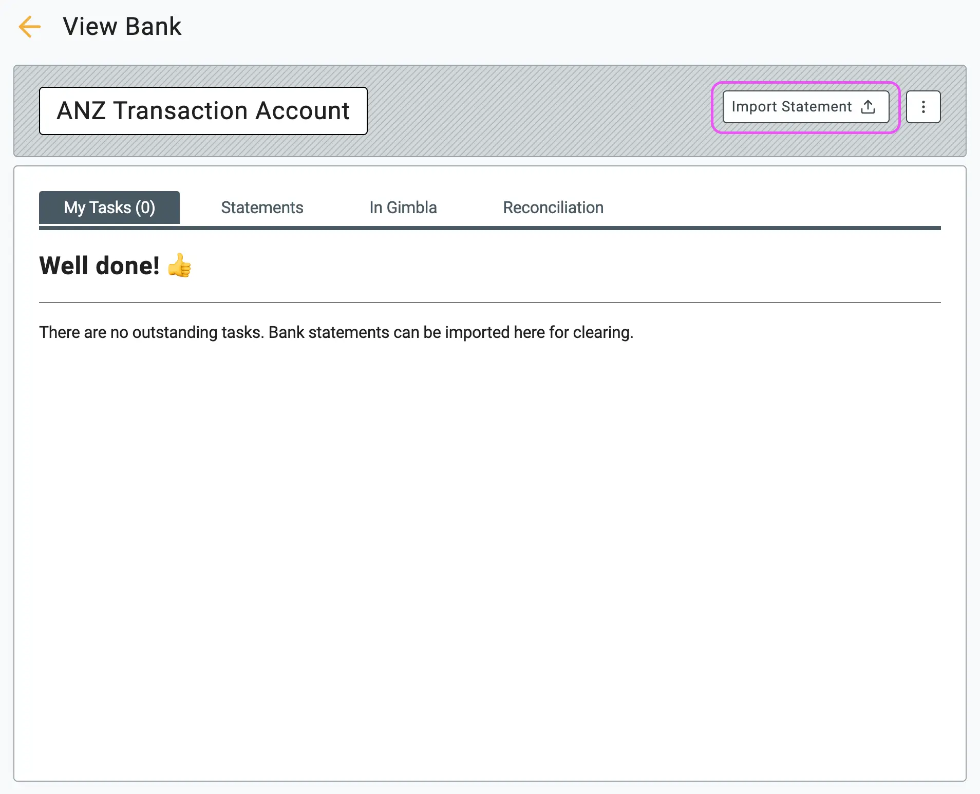 upload bank statement 2